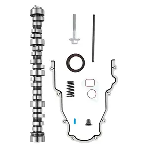 VEVOR LS Truck Cam Kit, 9-Piece Set, Includes Timing Gasket, Pushrods Springs Seals, Compatible with 1999-2013 GM Gen3/4 Norris Trucks, Fits 4.8L, 5.3L, 6.0L, 6.2L LS Engines, OE 12625437 SP011-16