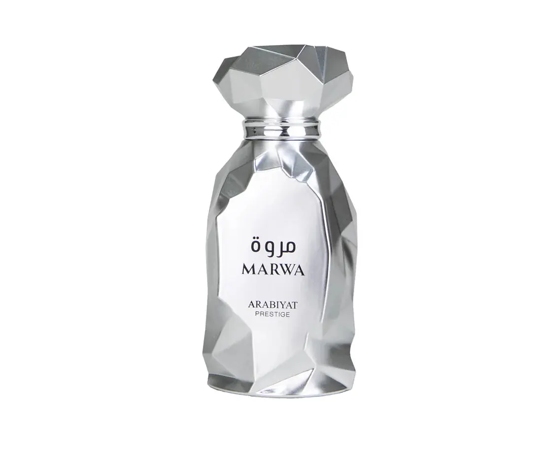 Arabiyat Prestige Marwa Eau De Parfum (EDP) Tester - Woody Men's Summer Fragrances, Perfumes with Bergamot, Tea & Ambroxan Notes, 3.4 fl.oz Spray, Signature Scent, Beauty Products, Men's Gifts