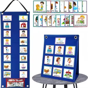 Visual Schedule Board, Autism Learning Materials, Special Education Communication Tool, Kids Chore Chart, Visual Behavior Aid, Classroom Supplies Charts