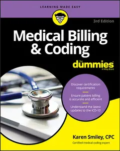 USED Book - Medical Billing & Coding for Dummies by Smiley, Karen (Paperback) - english