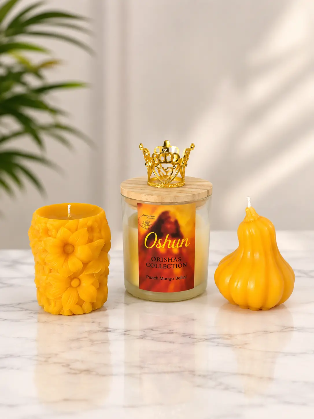 Oshún Luxury Candle Gift Set – Handmade Soy Wax Candle Collection