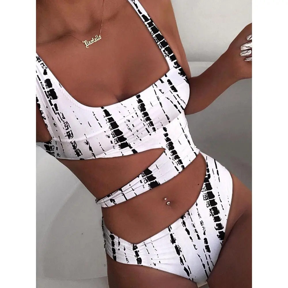 bathing suit New Lady Sexy One-Piece Slim Pure Color Bikini Swimsuit Hawaiian Red ,orange Swimsuit Women Swimming Backless Swimwear