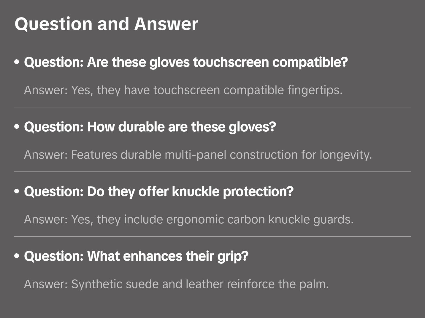 Alpinestars Chrome Gloves