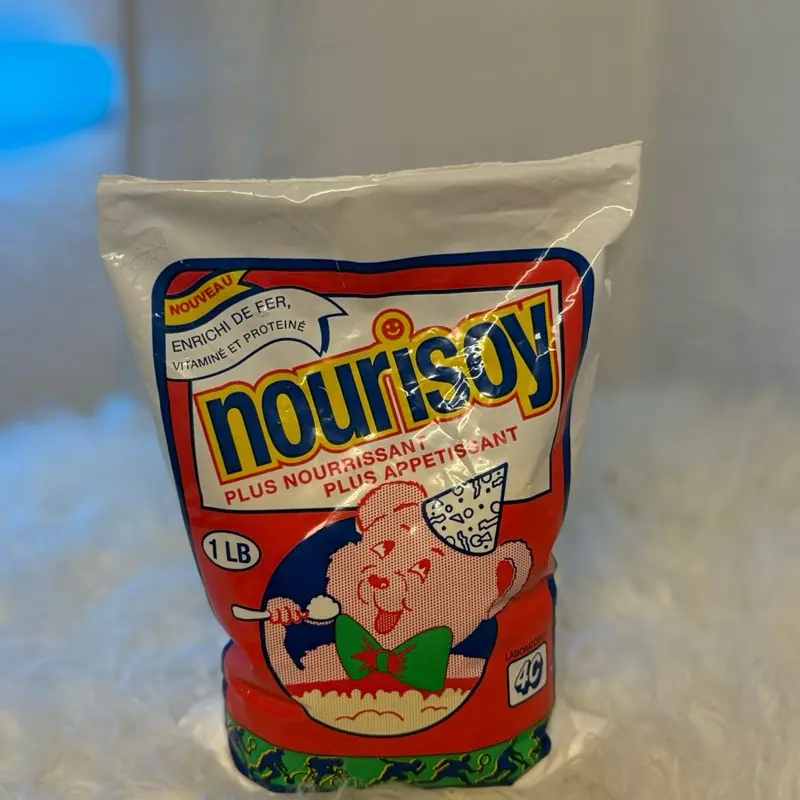 Nourisoy Flour 1lb Plus Nourishing & Appetizing Enriched with Vitamins and Protein 4C Healthy