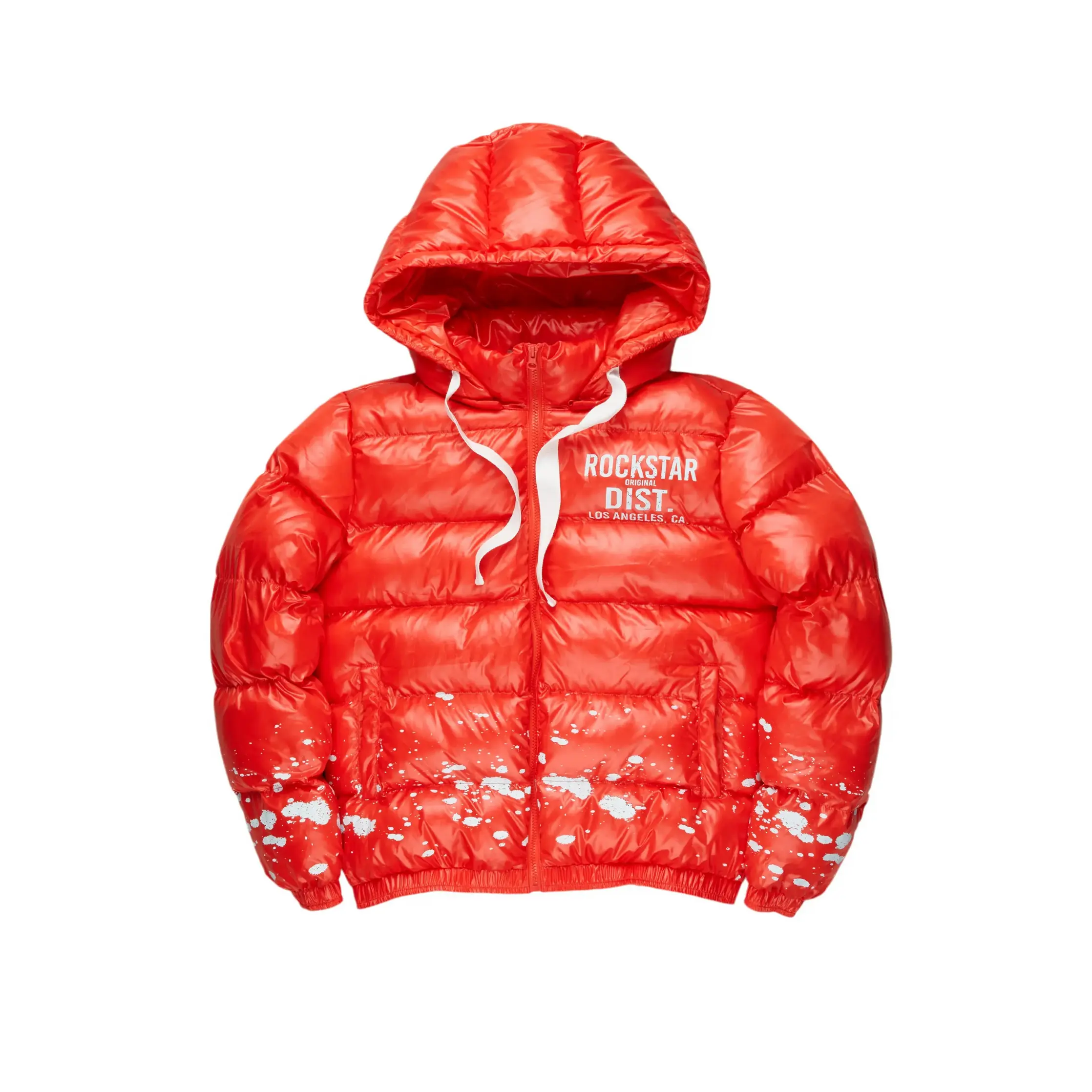 Art Dist. 2.0 Red Puffer Jacket Art Dist. 2.0 Red Puffer Jacket