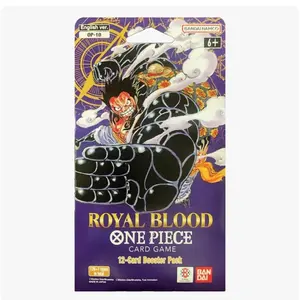 Bandai Royal Blood Sleeved Booster Pack One Piece Card Game 12-Card Pack English Version 0F-10