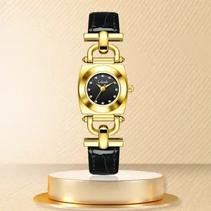 2025 New High End Fashion Women's Quartz Watch Luminous Waterproof Leather Strap Round Dial Suitable for Daily Wear or Girlfriend Gifts-LA401