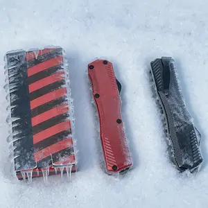 Outdoor Folding Knife Reversible Blades Survival Tools