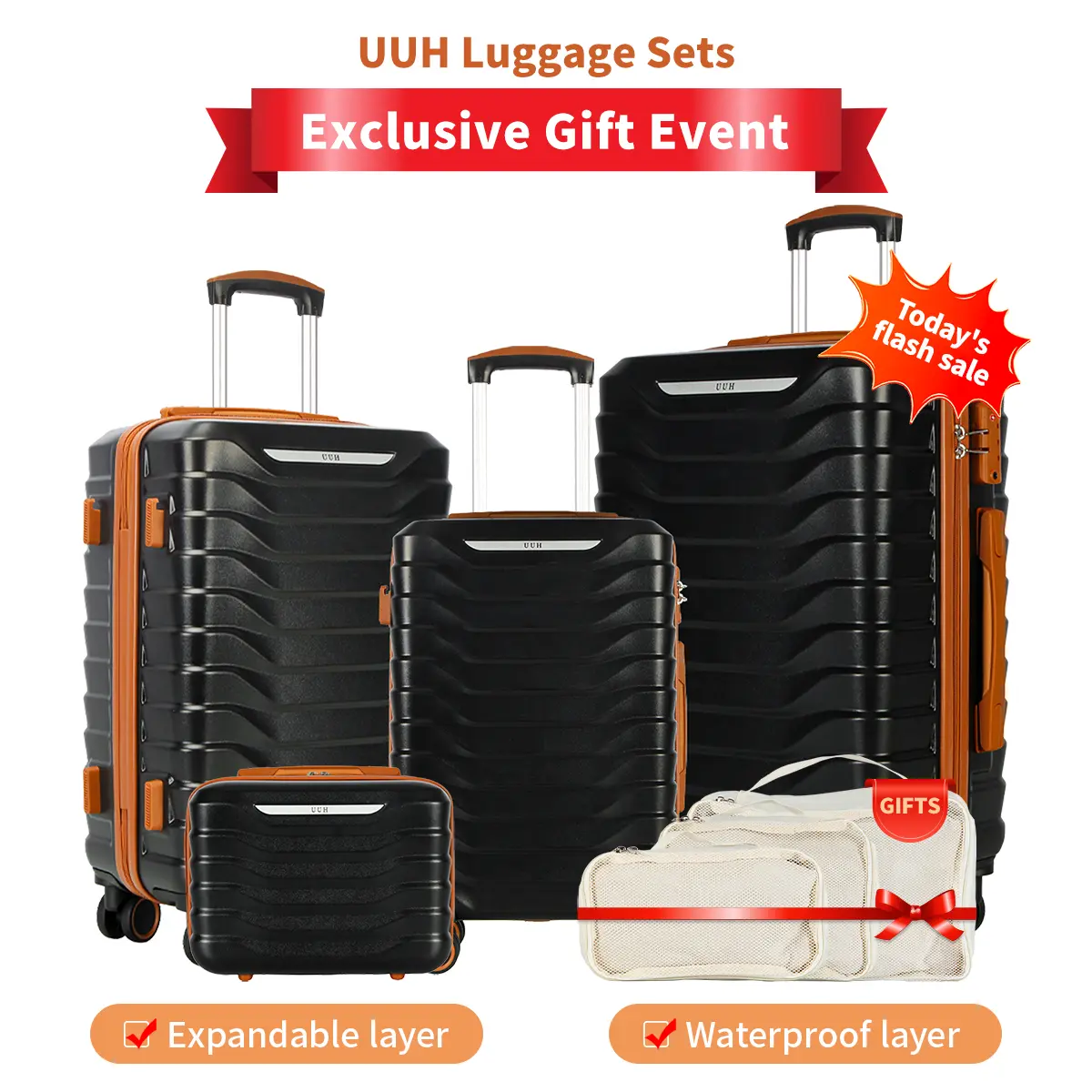 7pcs-Black