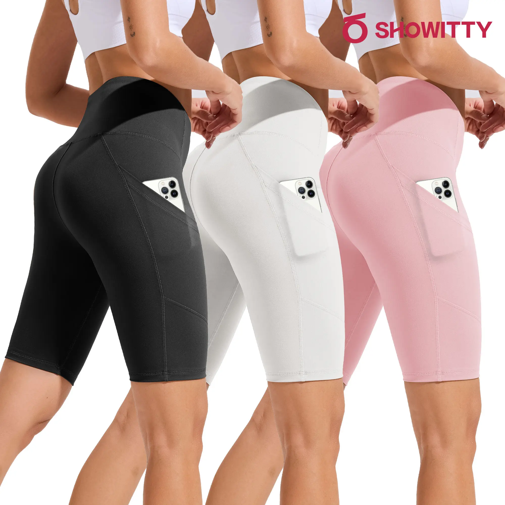 Black/ White/ Sakura Pink