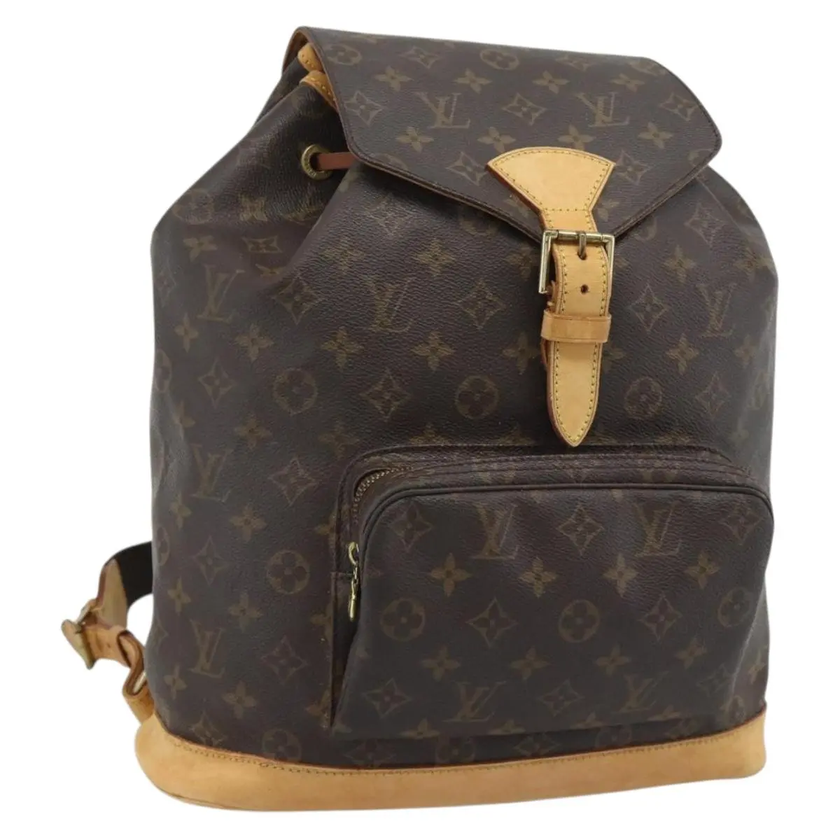 Pre-owned Louis Vuitton FINAL SALE Backpacks Montsouris GM Backpack
