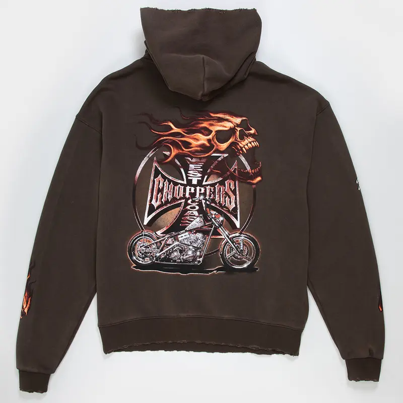 WEST COAST CHOPPERS No Cash Mens Hoodie