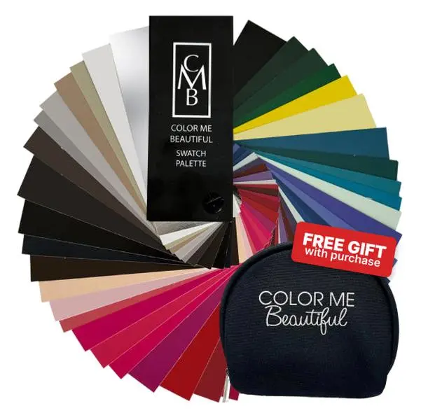 Winter Swatch Palette | Personalized Color Guide for Selecting Clothing, Makeup and Accessories