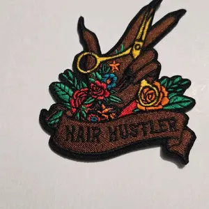 Hair Hustler 2.0 Iron On Patch