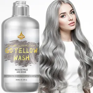 Removal Color Locking Shampoo, Neutralizes Tones, Reduces Frizz, Adds Shine, Protects Dye-Processed Hair, 300ML