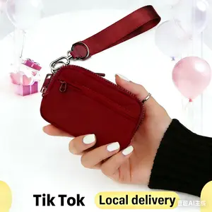 Iris Wallet 2nd Gen RFID Compact Design - By Iris &Rainbow wristlet style zipper coin pocke Compact Iris CarryAll Wallet fashion mini wallet wallets for women Clear IDWindow Wallet