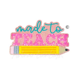 Made to Teach Sequins Teacher Patch - Large