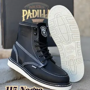 115 Padilla Work Boots Botas de Trabajo Made in Mexico Moc Toe