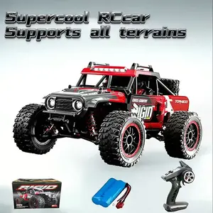 Red Giant 1:16 Scale RC Car, 4x4 High Speed  RCTruck,2.4Ghz Remote Control TruckOff-Road Monster Truck