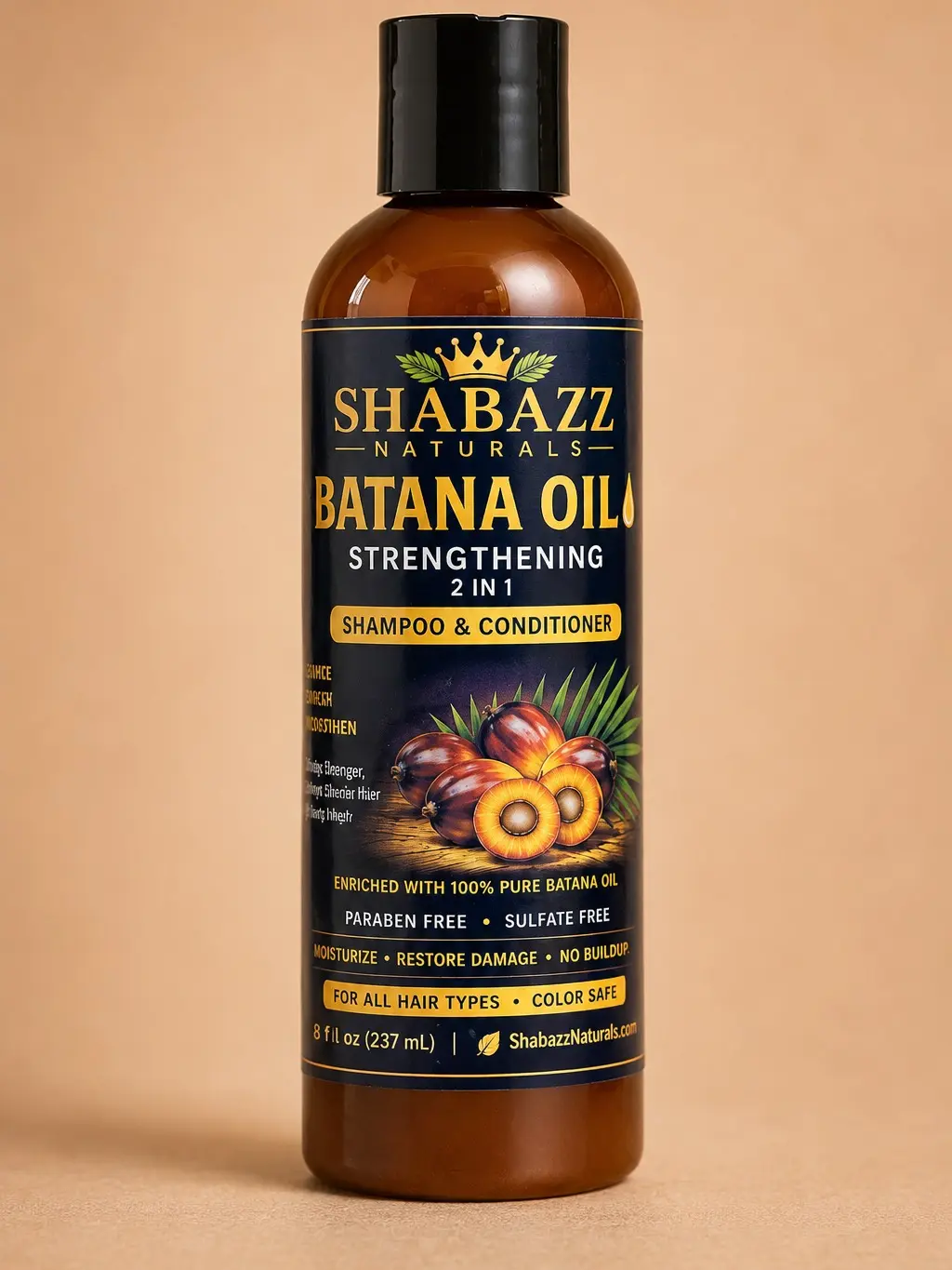 Batana Oil Strengthening 2 in 1 Shampoo & Conditioner