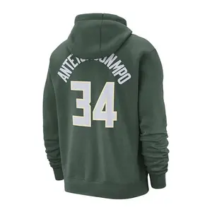 Nike Icon Giannis Antetokounmpo Milwaukee Bucks Hooded Sweatshirt
