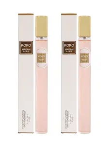 Bundle of 2 Koko Madam Paris Mini Eau de Parfum Natural Spray Perfume for Women 35ml/1.17fl.oz. - Fragrance For Women