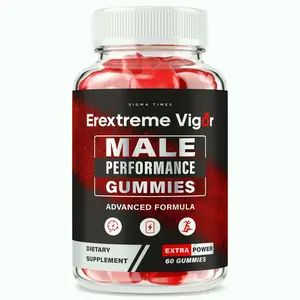Erextreme Vigor Gummies - Advanced Performance Support for Men 60ct Healthcare Supplement Fitness Vitamin Edible