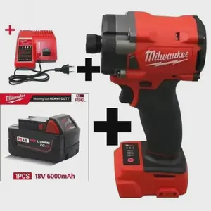 Milwaukee Cordless Impact Versatile Driver 18V Lithium Brushless High Torque Compact Drill