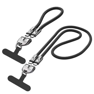 2 in 1 Lanyard 240W USB C To Type C Fast Charging Cable PD3.1 USB Type C Data Cord Super Fast Charging