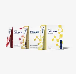 Unicity Feel Great - Lemon Unimate (1) - Lemon Ginger Unimate (1) - Mixed Berry (1) - 30-day supply