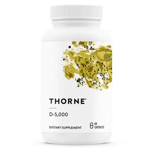 Thorne Vitamin D-5000 -NSF Certified for Sport - 60 Capsules