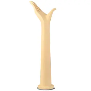 18.5" Jewelry Display Hand Stand with Magnetic Base – Mannequin Hand for Rings, Bracelets, Bangles & Watches - Aesthetic Lightweight Jewelry Holder for Display & Home Decor