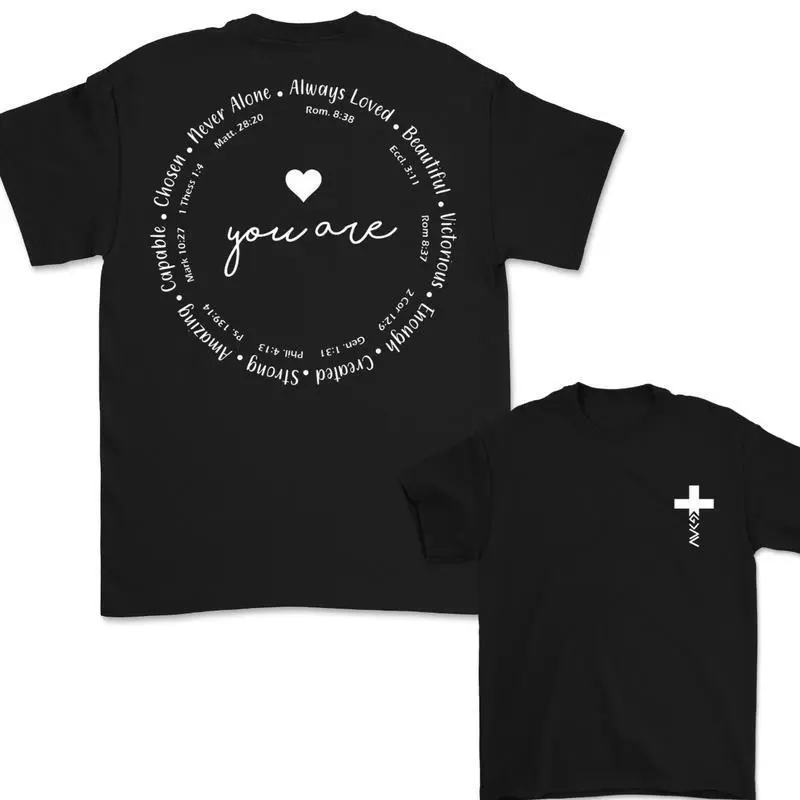 Inspiring Christian Faith Bible Quotes T-Shirt, Christian Hoodie, Bible Jesus Lover Gift, Faith, Jesus T-Shirt For Men, For Women, Gift For Women