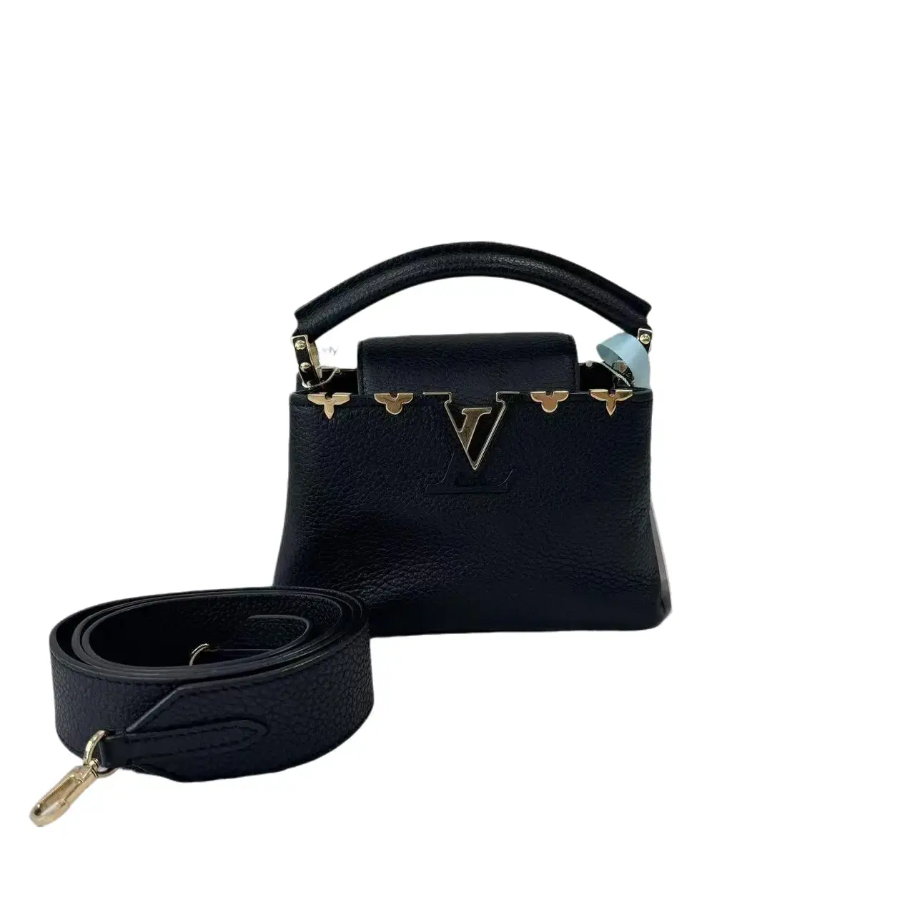 Pre-owned Louis Vuitton Capucines MINI Taurillon Leather KC721 26.07.01