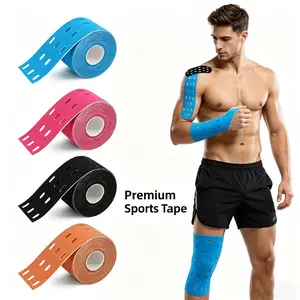 Kinesiology Tape for Joint Support, Elastic Athletic Tape for Running and Workout, Latex-Free Sport Tape for Any Activity, Sports Tape