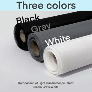 Mosquito Net Window Screen Mesh, Anti-Insect Air Tulle, Invisible Protection Against Flies Bugs Mosquitoes, DIY Cuttable Gingham Pattern