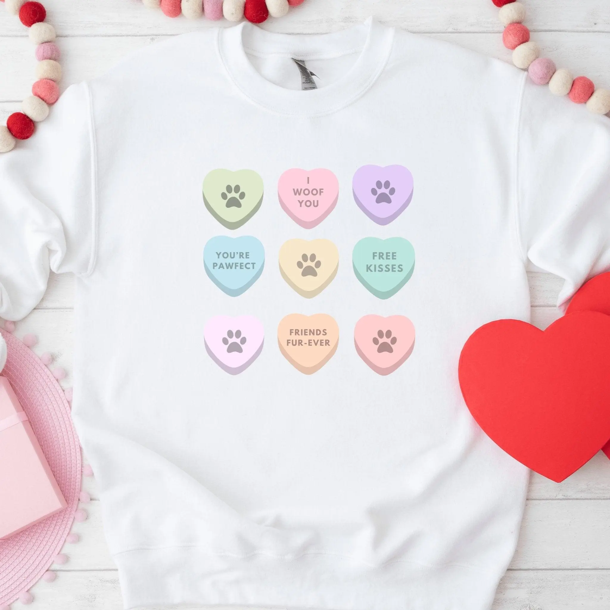 Candy Heart Sweatshirt