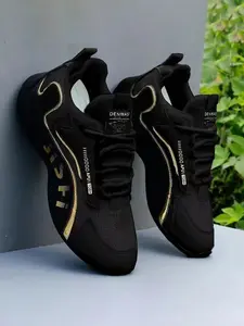 Men's Fashionable Lace Up Low Top Sneakers, Casual Breathable Comfortable Sports Running Shoes, Male All-match Round Toe Shoes for Daily Wear, Closed, Athletic Running Shoes, Runner Athletic Shoe