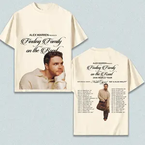 Alex Warren Finding Family on the Road 2026 Tour T-Shirt – Vintage Wash Graphic Tee, alexwarren, findingfamilyontheroad, tourtee, concertmerch, vintagetee, graphictshirt, streetwear, y2kfashion, washtee, trending