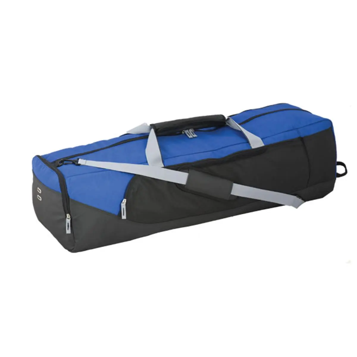 212 MAIN Lacrosse Equipment Bag - Cobalt Blue, 44x15x13 In, Heavy-Duty Nylon, Adjustable Straps, Largest Lacrosse Bag on the Market, Waterproof Base, Detachable Side Pocket, Easy to Transport, for Games & Practice, Fits Full-Length Stick