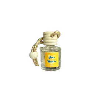 Scent Szn Co LLC Pina Colada Car Air Freshener Diffusers - Last 60+ Days - Reusable & Long-Lasting Fragrance for Your Vehicle