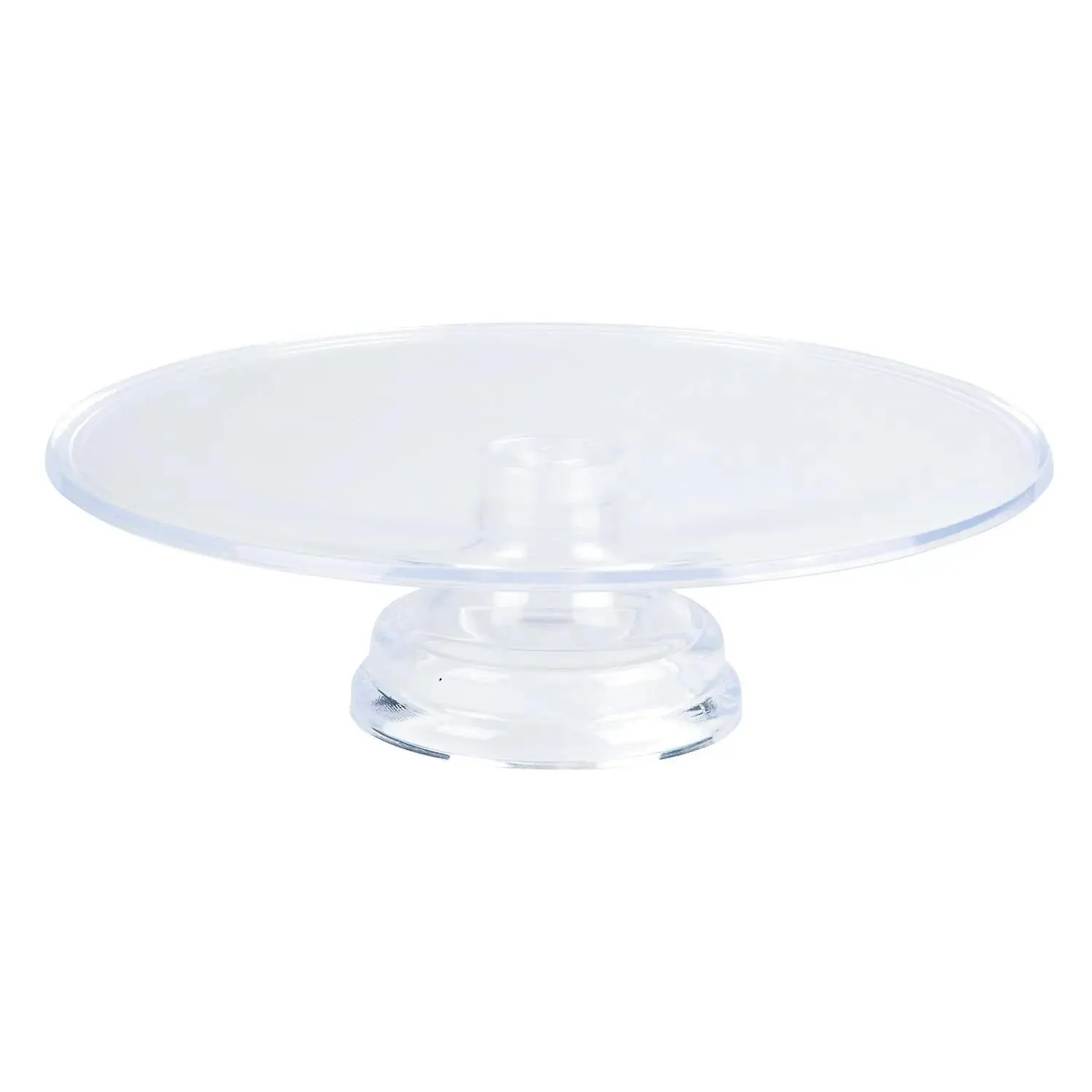 Disposable Low-Profile Cake Pedestal Stand, Dessert Stand for Wedding Stuff & Cake Display (Home, Festive & Party Supplies)