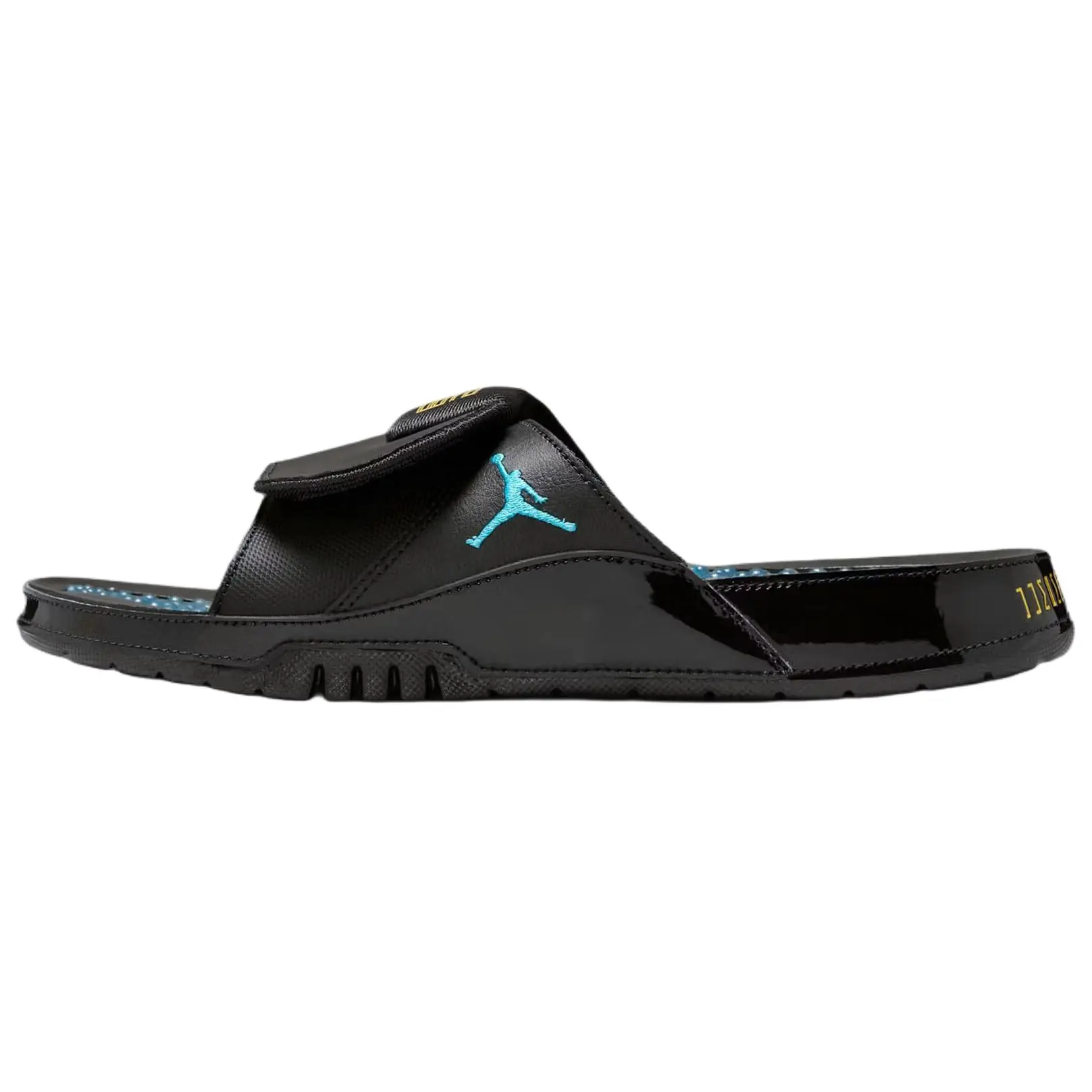 Jordan Hydro XI Retro Gamma Blue Versatile Comfort Slides Unisex Black Varsity Maize FN2452-047
