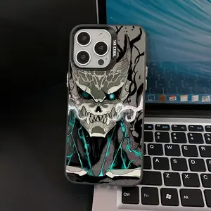 Anime K-Kaiju No. 8 Phone Case For iPhone 17/16/15/14/13/12/11/Pro/ProMax/Plus/17Air/Xsmax/16E, Featuring a Shockproof Matte Back, cool phone case for Samsung S25/S24/S23/S22/Plus/Ultra/Fe, Durable Material, Trendy Cases, Christmas gift