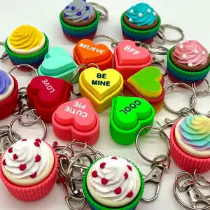 Fidget Keychain Clickers - Fidget Keychains for Sensory Relief, Stress Relief, and Anxiety Relief