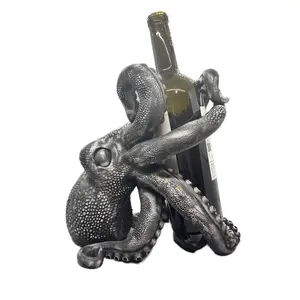 3D printed Octopus Wine Bottle holder wine rack Birthday Gift Holiday Decor Utensils
