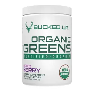 Bucked Up Organic Greens Dietary Fitness Supplement [30 Servings] Supplement Edible