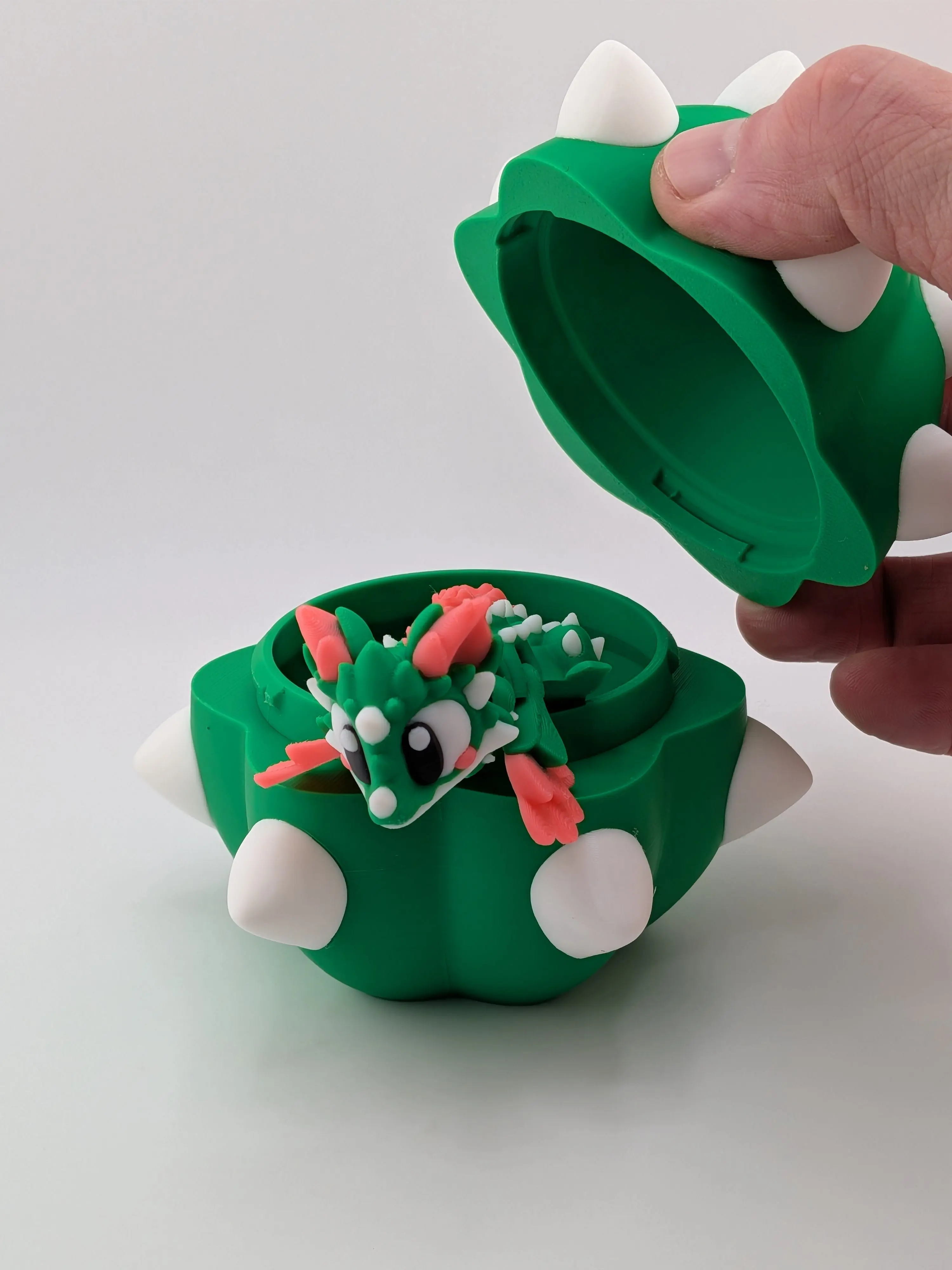 Mini Cactus Flexi Dragon Wiggles from the Wild West 4.12" Flexible Cactus Inspired Toy for Sensory Play and Desk Decor