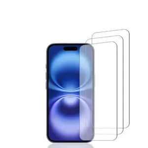 3PCS Tempered Glass Screen Protector for iPhone 16 15 14 13 12 Mini Pro Max For iPhone 11 Pro X Xr Xs 6 6s 7 8 Plus Screen Protector