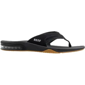 Reef Mens Fanning Flip Flops Casual Sandals Casual - Black